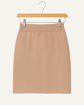 Gonna Corta Pura Lana Donna