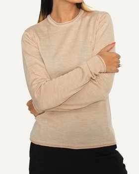 Girocollo Basico Pura Lana Donna