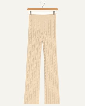 Pantalone Home Donna in Pura Lana Merino Ultrafine