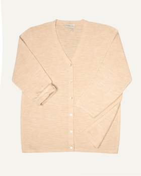 Cardigan in Cotone e Lino