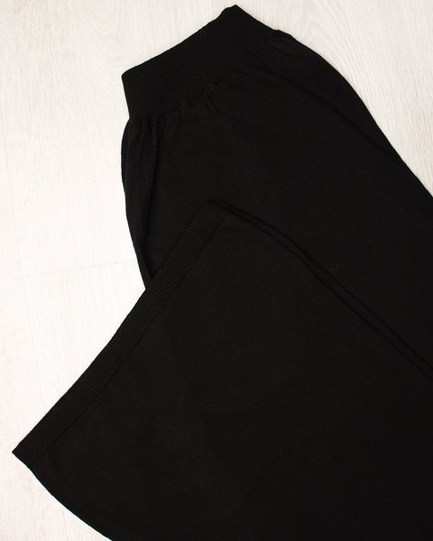 Pantalone lungo basic in cotone bio donna