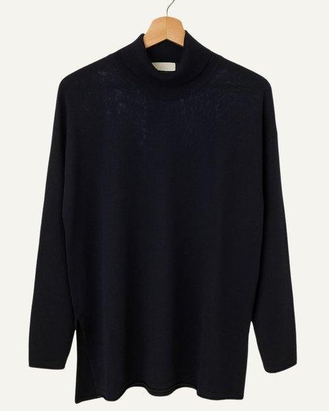 Dolcevita over donna in pura lana merino - olivia