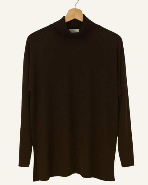 Dolcevita over donna in pura lana merino - olivia