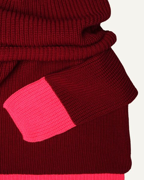 Dolcevita maglia inglese donna in pura lana merino