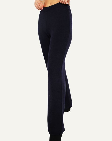 Pantalone donna in pura lana merino - elodie