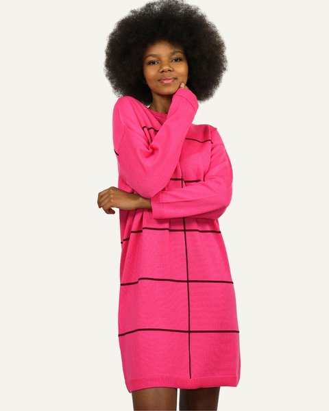 Maxipull donna in pura lana merino