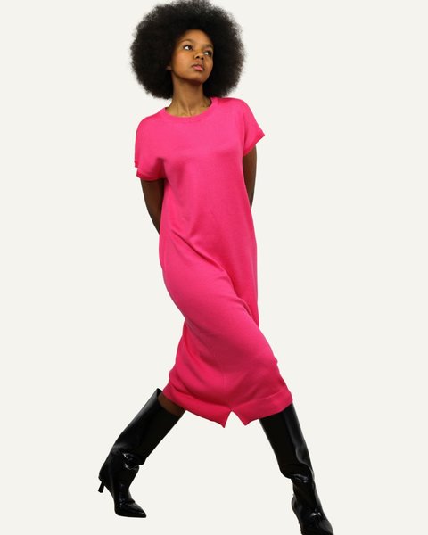 Abito donna in pura lana merino