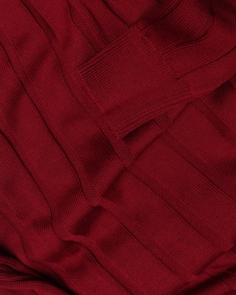 Abito coste donna in pura lana merino