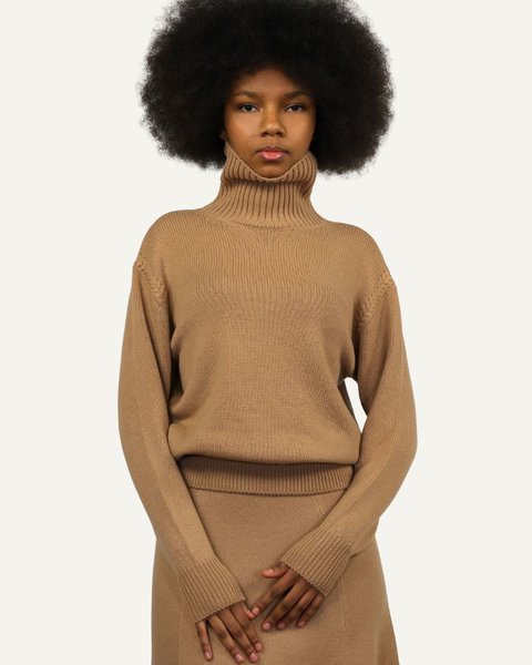 Dolcevita over donna in pura lana merino ultrafine