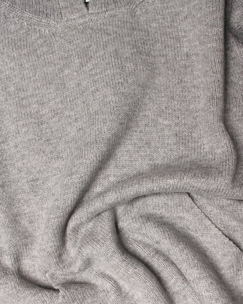 Maglia felpa home donna in pura lana merino ultrafine