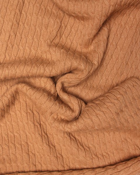 Abito trecce donna in pura lana merino ultrafine