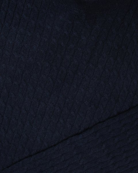 Maglia donna in cashmere trecce