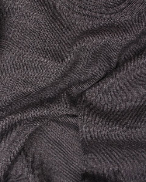 Girocollo basico pura lana donna