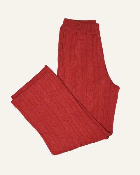 Pantalone home donna in pura lana merino ultrafine