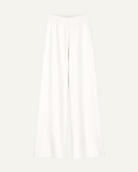 Pantalone palazzo donna in puro cotone pima