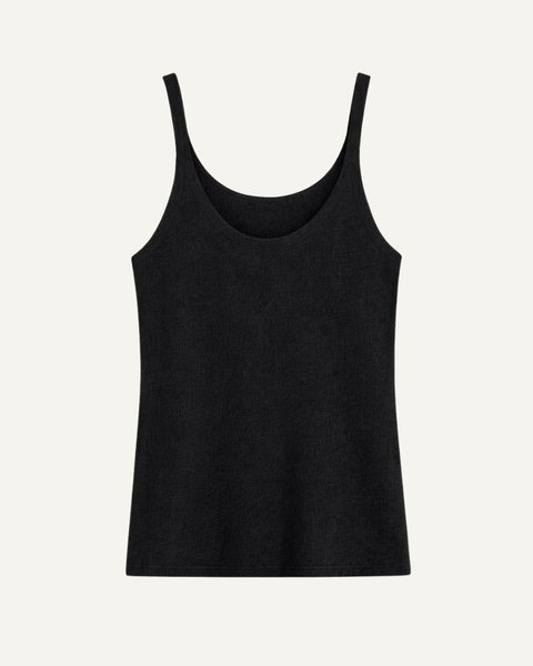 Canotta donna in puro cotone e puro lino
