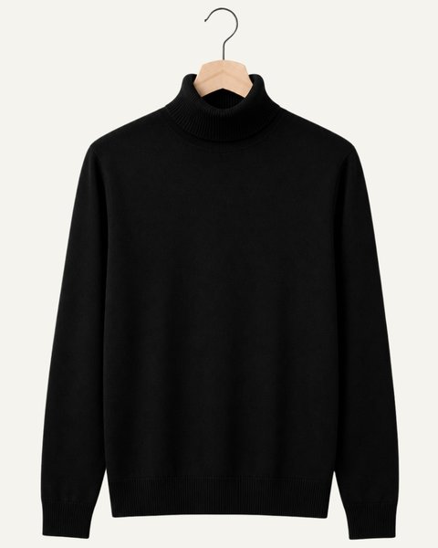 Maglia dolcevita donna in pura lana merinos extrafine