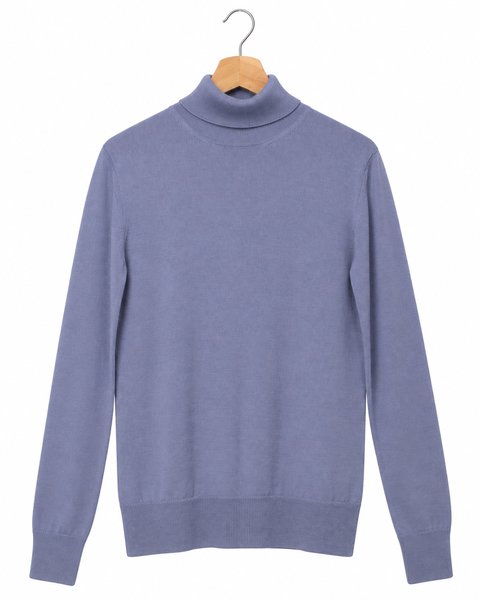 Maglia dolcevita donna in pura lana merinos extrafine
