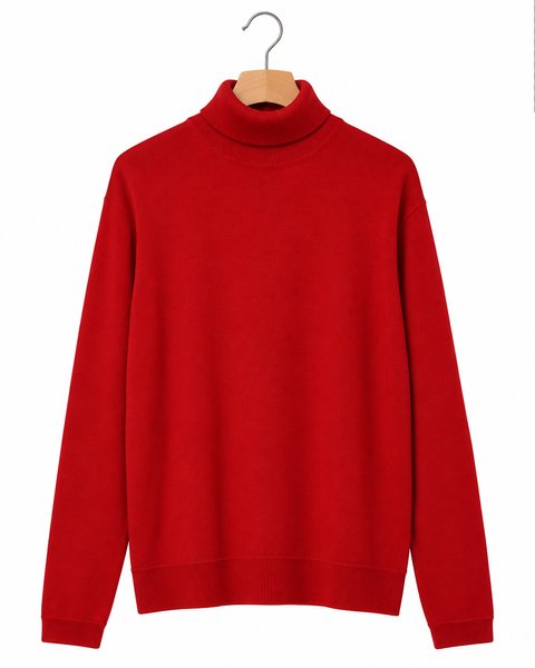 Maglia dolcevita donna in pura lana merinos extrafine