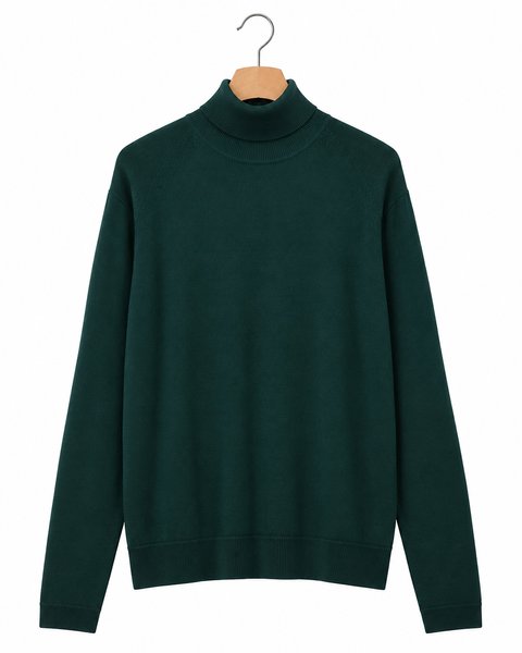Maglia dolcevita donna in pura lana merinos extrafine