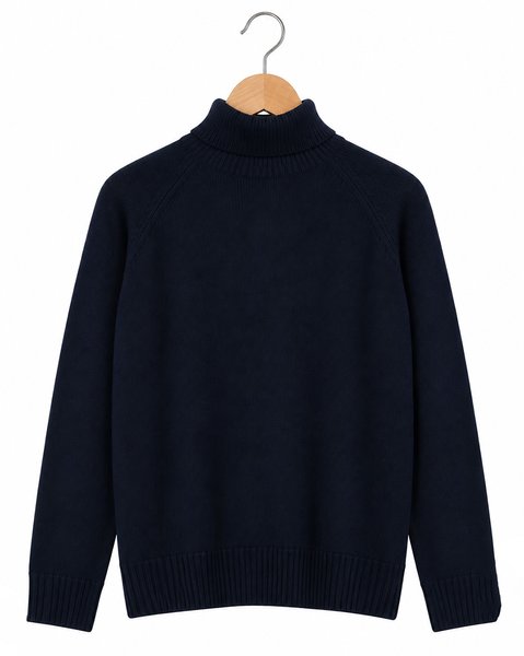 Dolcevita boxy donna in pura lana merinos extrafine