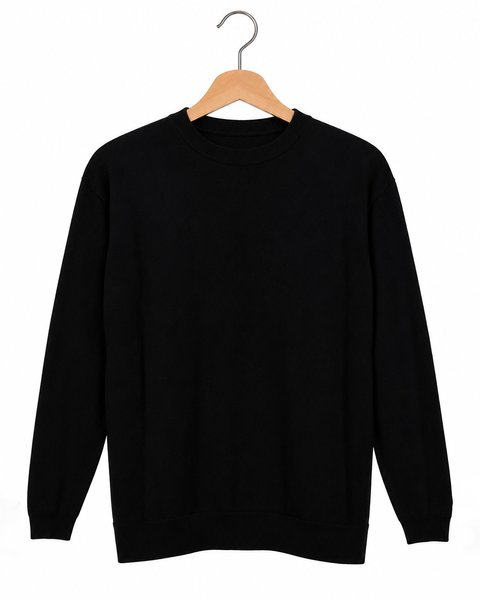 Maglia girocollo over donna in pura lana merinos extrafine