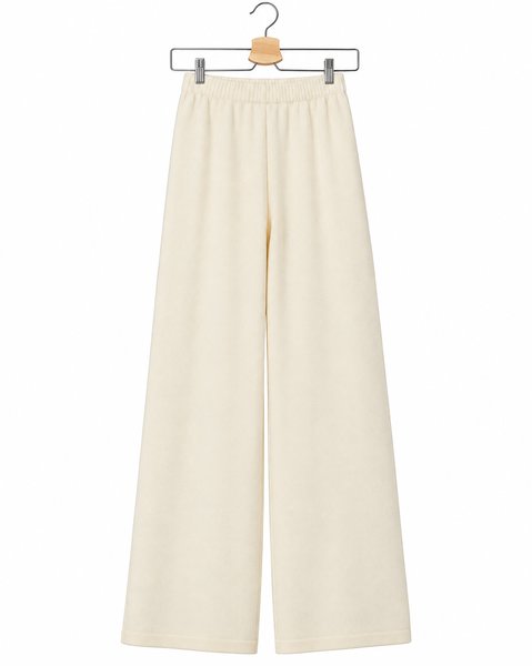Pantaloni in maglia donna in pura lana merinos extrafine